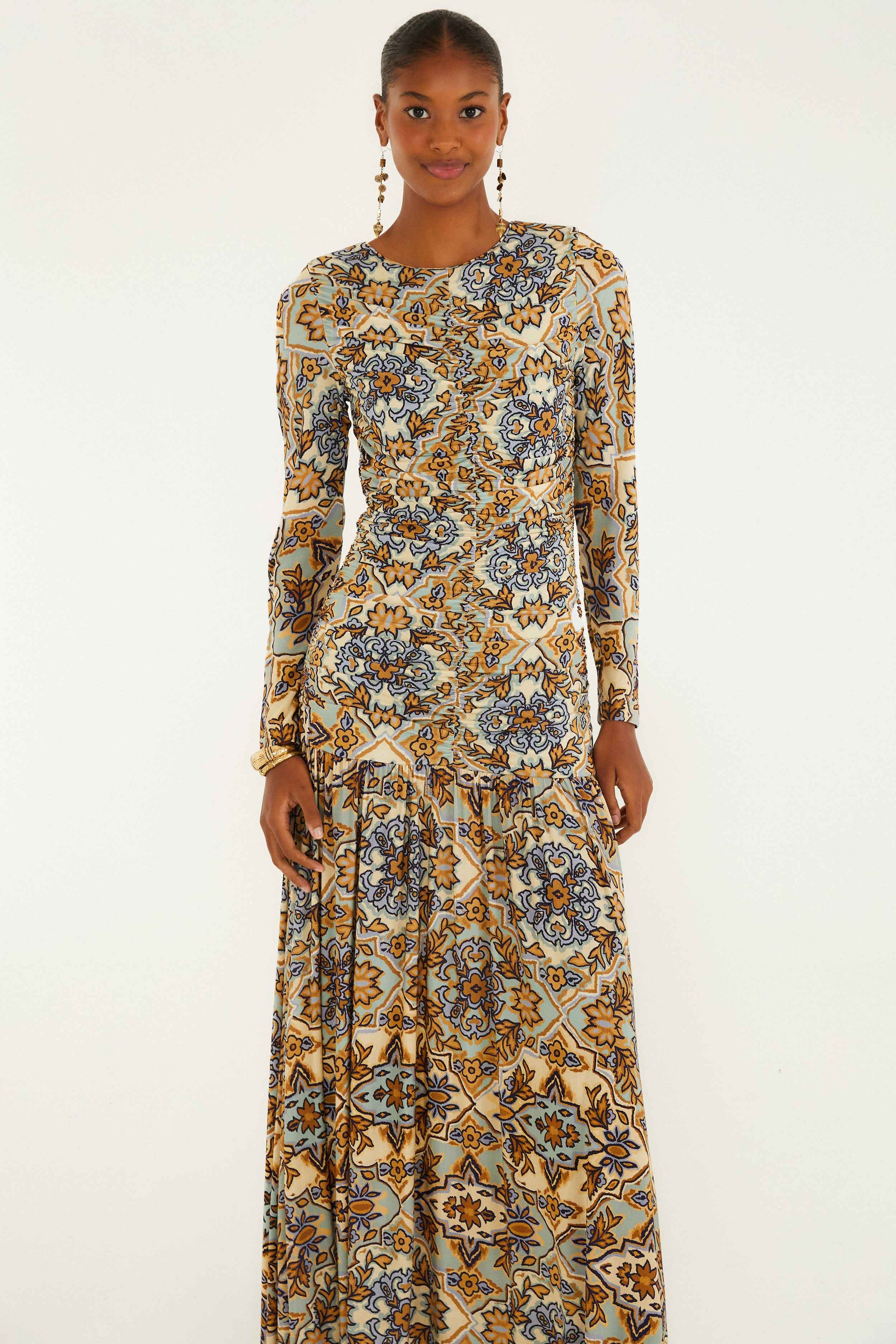NEW_Tapestry Blue Robes longues - Tapestry Blue