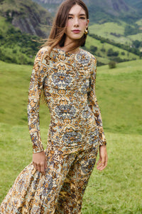 NEW_Tapestry Blue Robes longues - Tapestry Blue