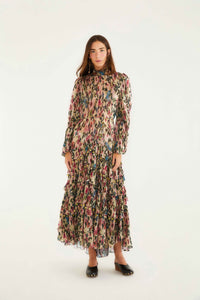 NEW_Tiny Flowers Pink Robes longues - Tiny Flowers Pink