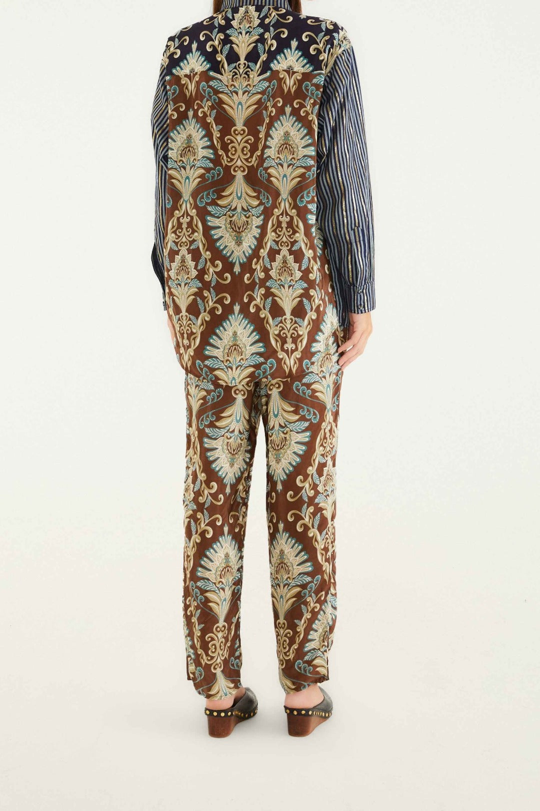 Pantalon Wonderful Arabesque - Marron