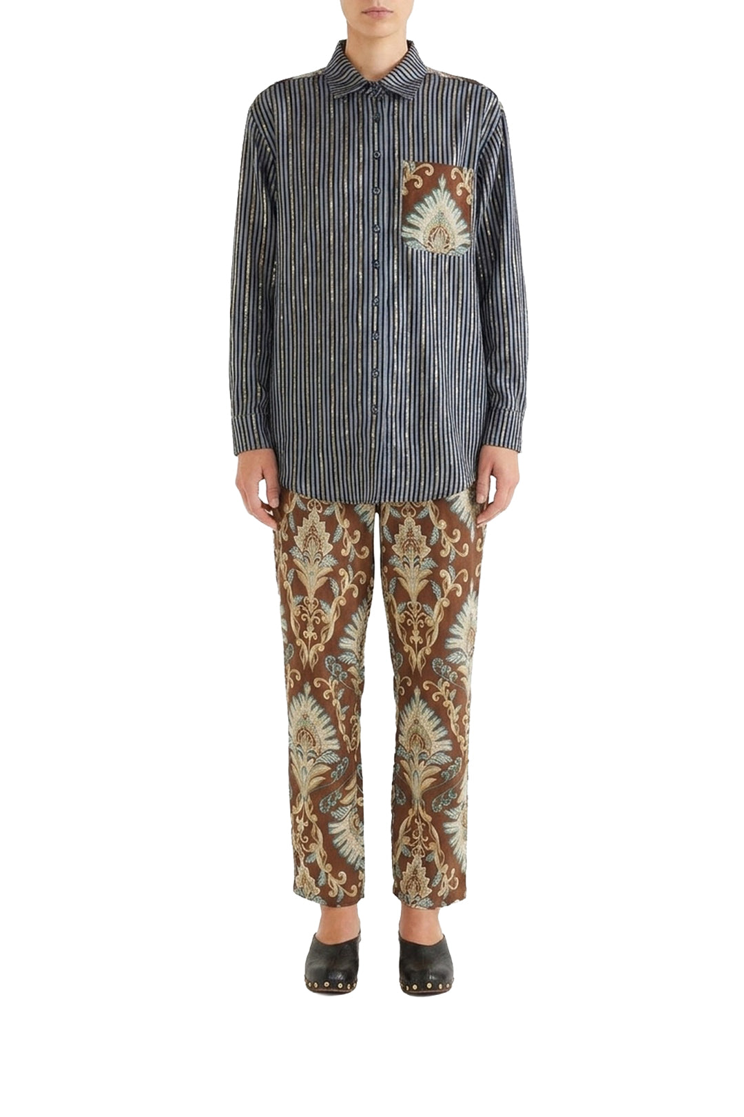 Pantalon Wonderful Arabesque - Marron