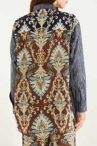 Wonderful Arabesque Shirt - Brown