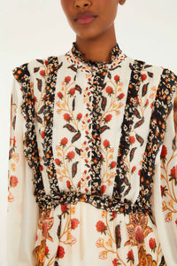 NEW_Berry Garden Cream Robes courtes - Berry Garden Cream