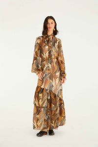 Dotted Macaws Cream Robe longue - Dotted Macaws Cream