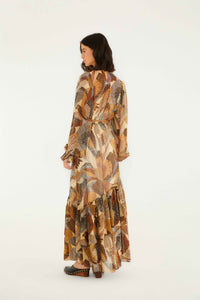 Dotted Macaws Cream Robe longue - Dotted Macaws Cream
