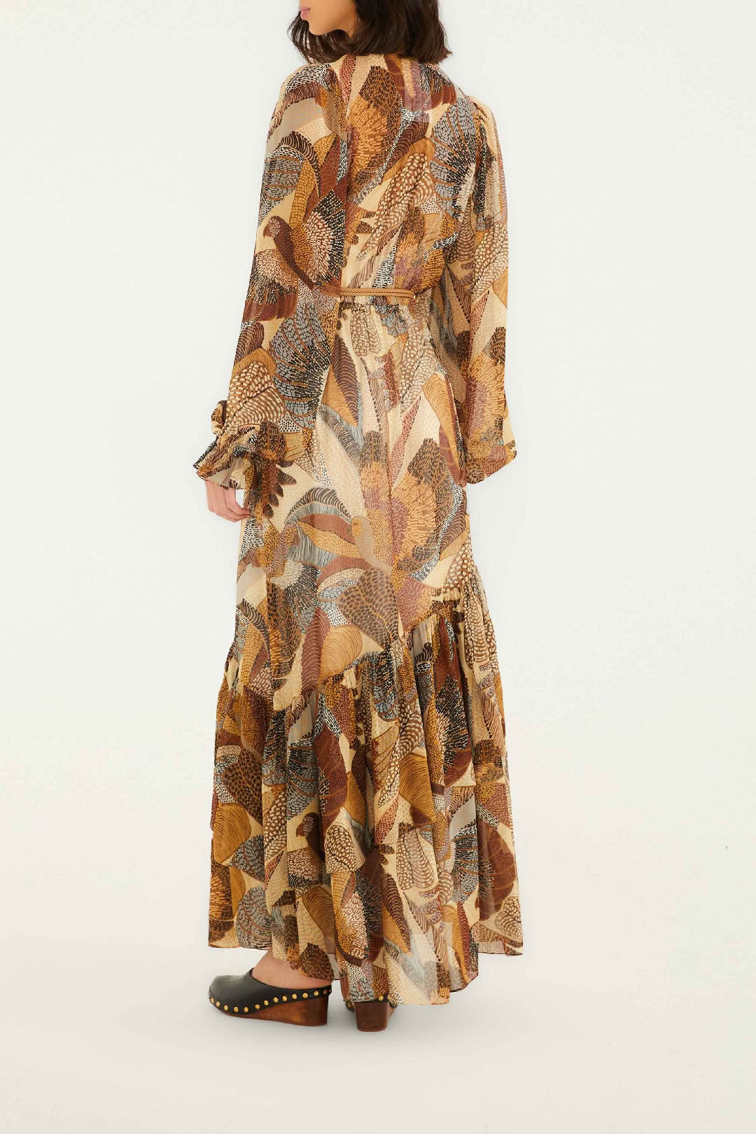 Robe longue Macaws - Beige