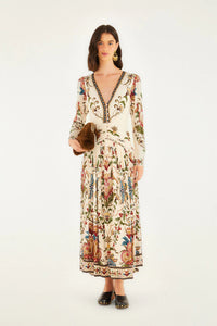 NEW_Hearts Cream Robes midi - Hearts Cream