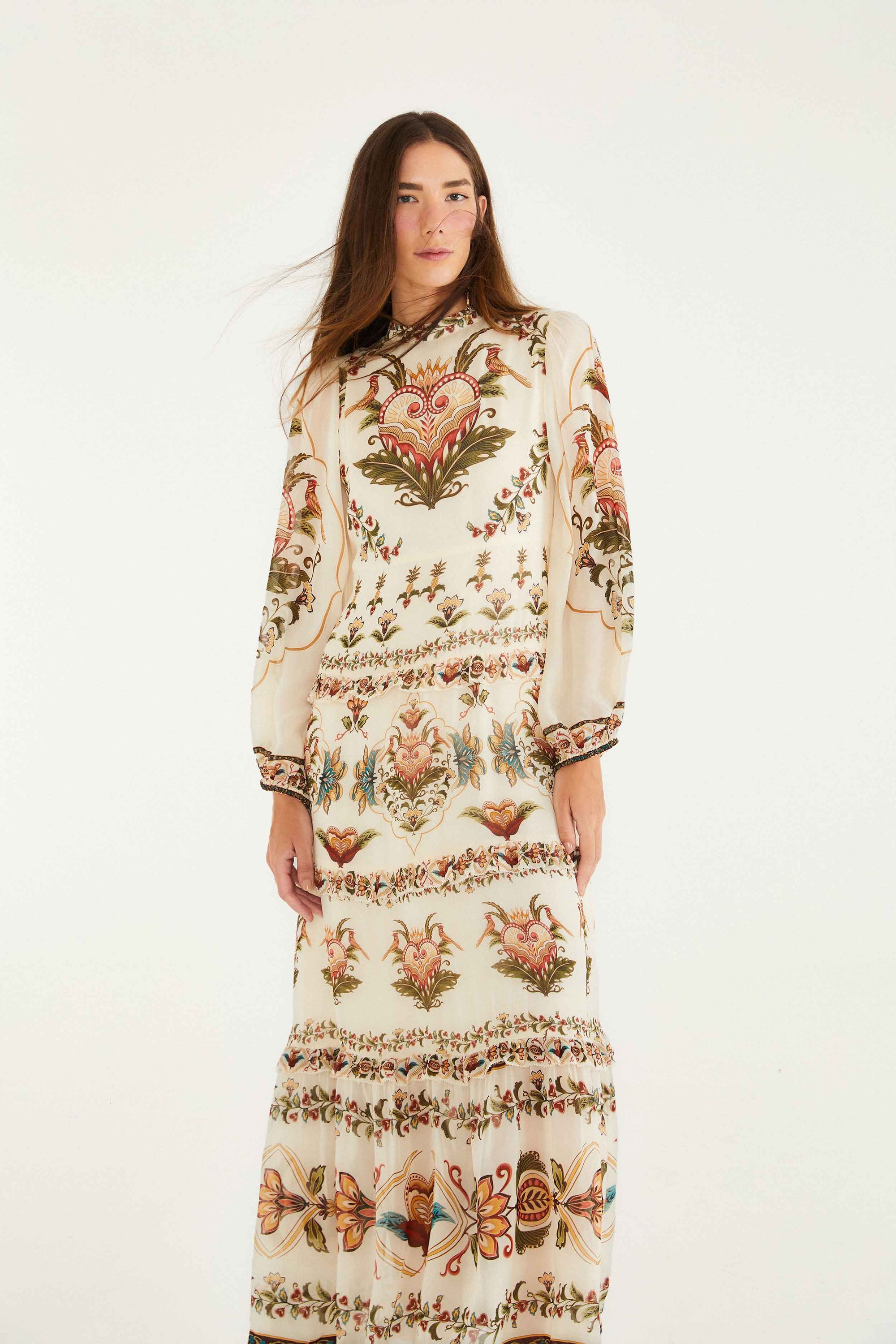 Hearts Cream Robe longue - Hearts Cream