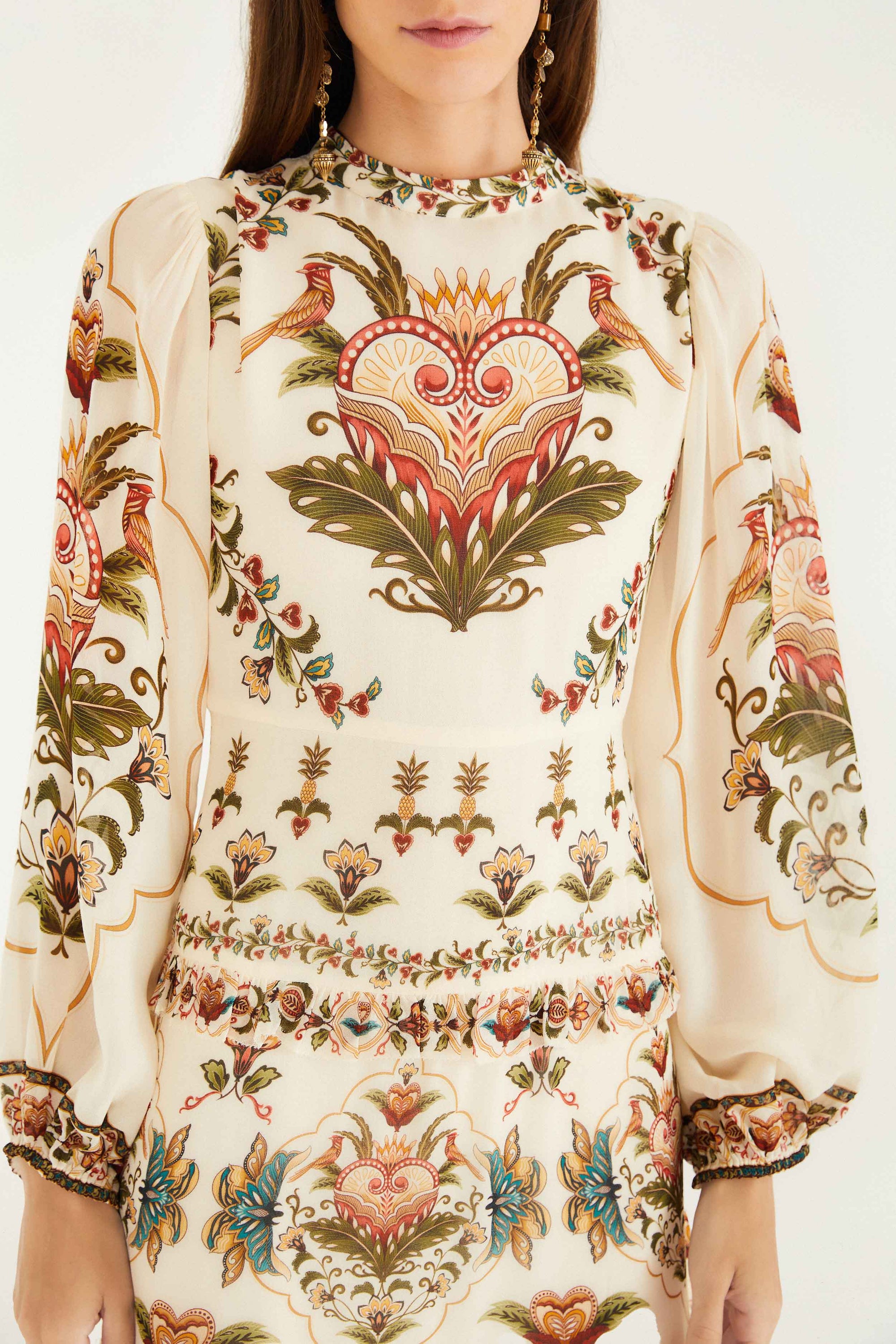 Hearts Cream Robe longue - Hearts Cream