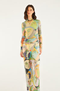 Drawing Multicolor Pantalon - Drawing Multicolor