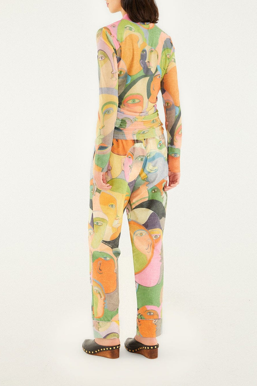 Pantalon en coton - Multicolore