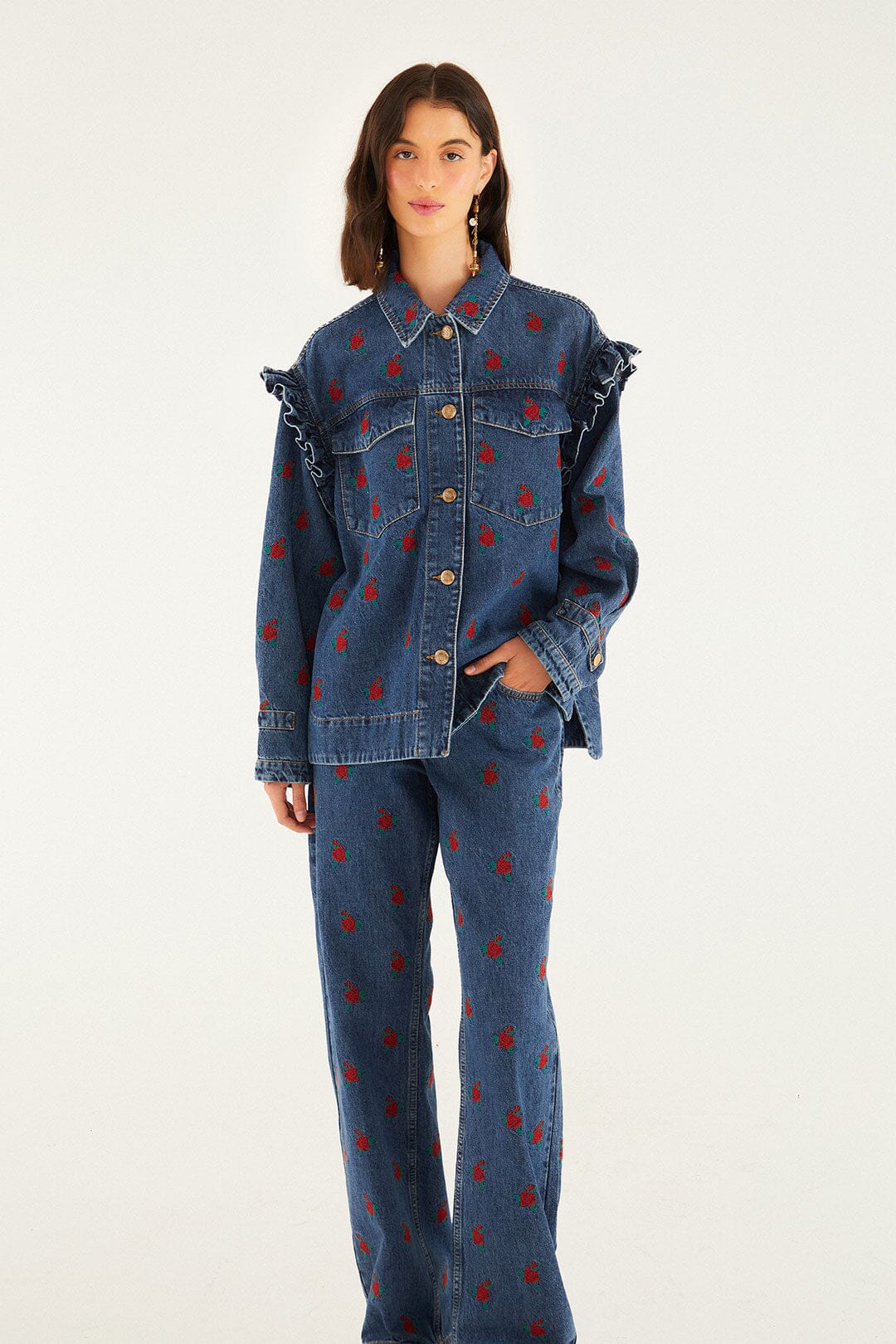 NEW_Denim Pantalons - Denim