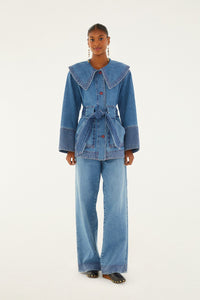 DIFFUSELY_Denim Pantalon - Denim