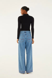 DIFFUSELY_Denim Pantalon - Denim