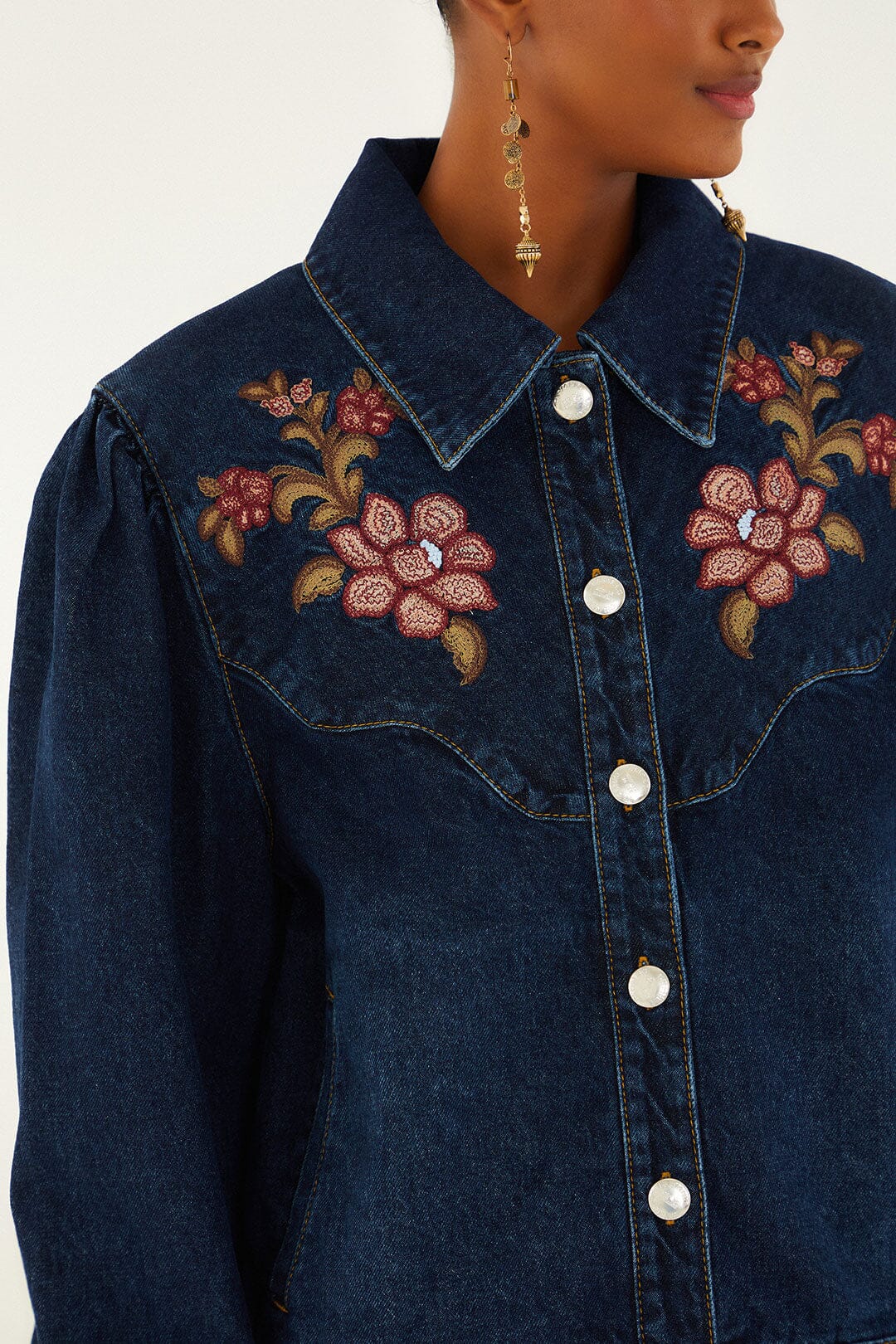 Renata Floral Veste - Renata Floral