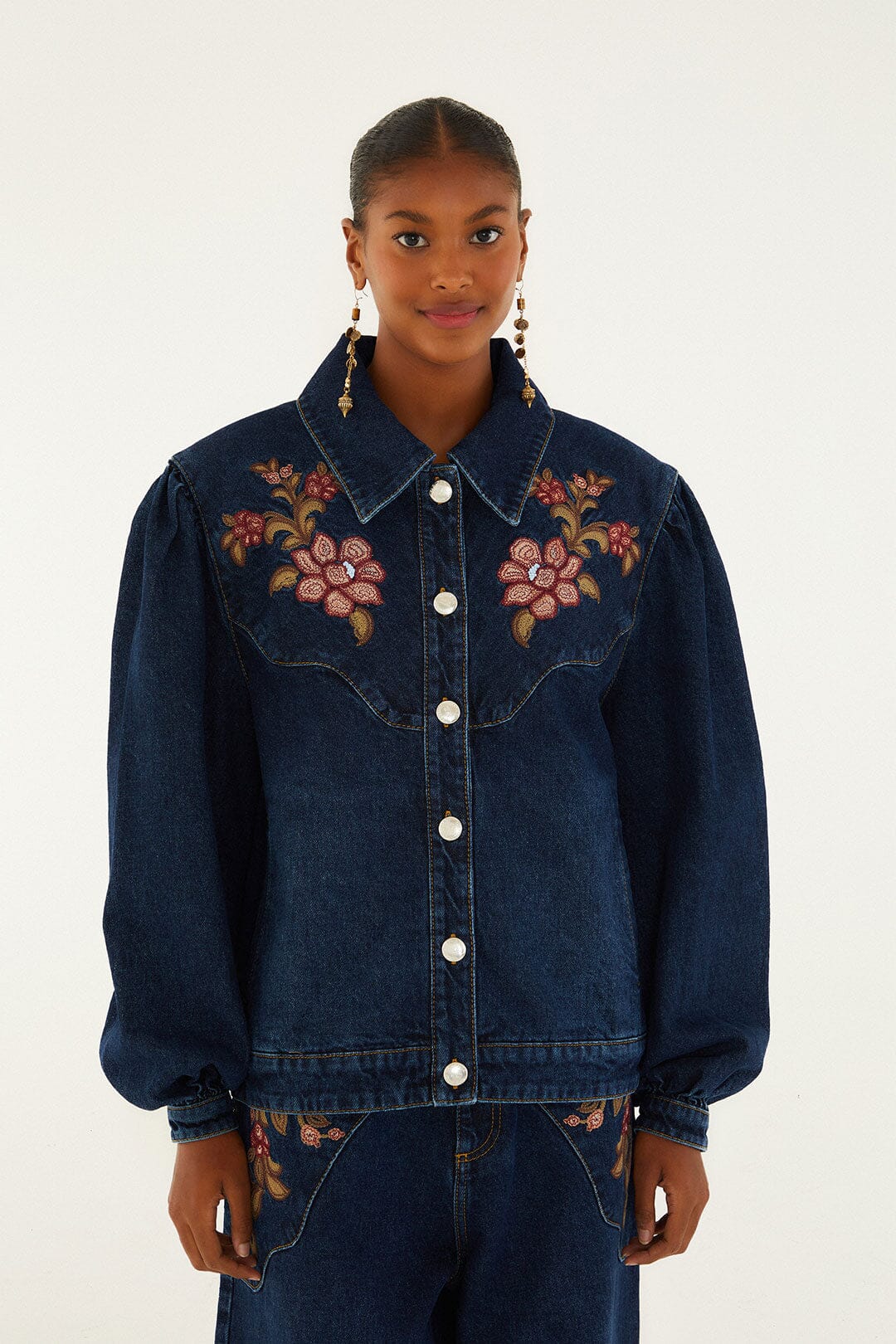 Renata Floral Veste - Renata Floral
