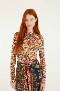 CHECK VUE_Tiny Flowers Pink Blouse - Tiny Flowers Pink