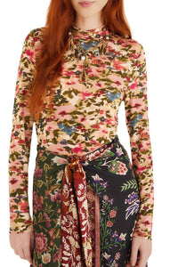 FELIX_JAMBES_Tiny Flowers Pink Blouse - Tiny Flowers Pink