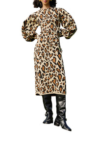 DIFFUSELY_Leopard Print Maille - Leopard Print