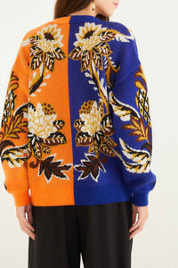 Arabesque Cardigan - Orange
