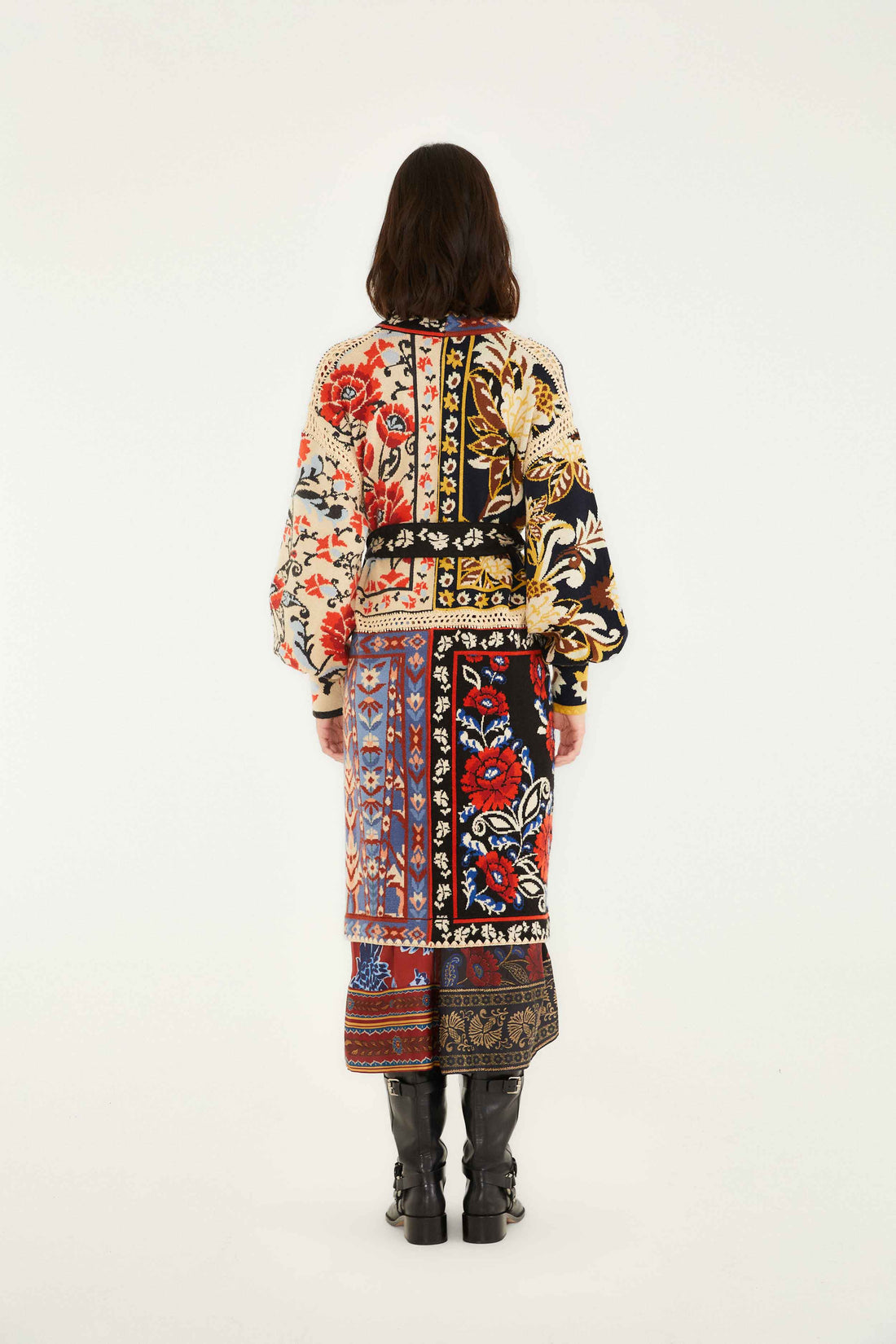 DIFFUSELY_Flower Print Cardigan - Flower Print