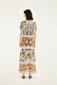 Snake Garden Mix Robe longue - Snake Garden Mix