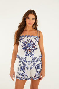 White Blouse Plage - White