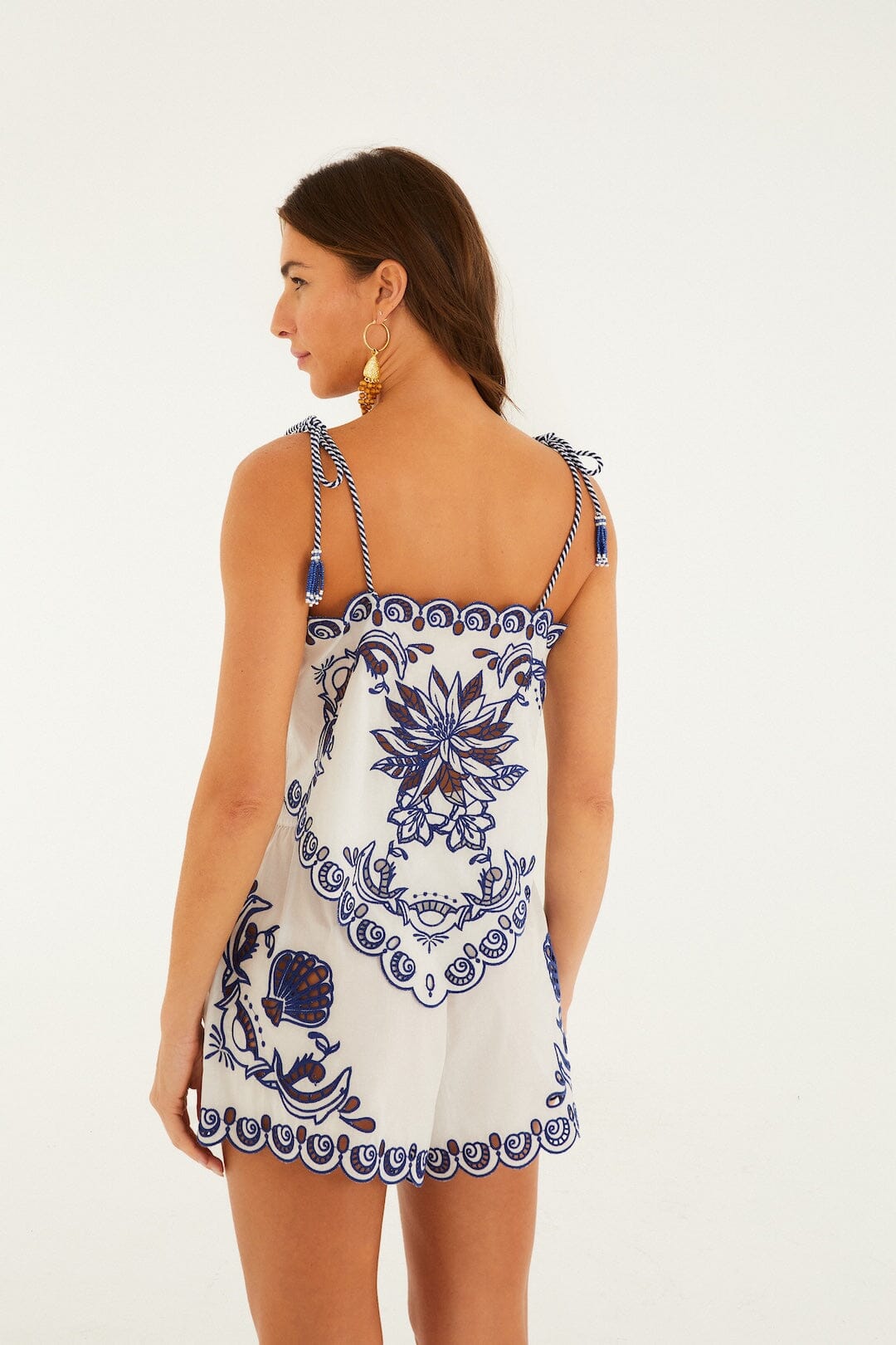 CHECK VUE_White Blouse Plage - White