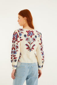 Malu White Blouse - Malu White