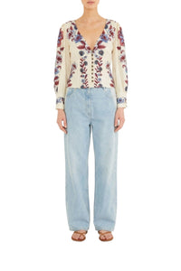 NEW_FELIX_JAMBES_Malu White Blouse - Malu White
