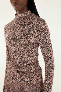 NEW_Baby Leopard Pink Chemises & Blouses - Baby Leopard Pink
