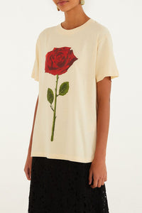 T-shirt Feminist - Beige