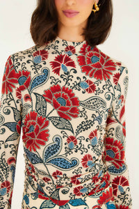 Francesca Sand Blouse - Francesca Sand
