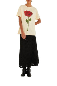 T-shirt Feminist - Beige