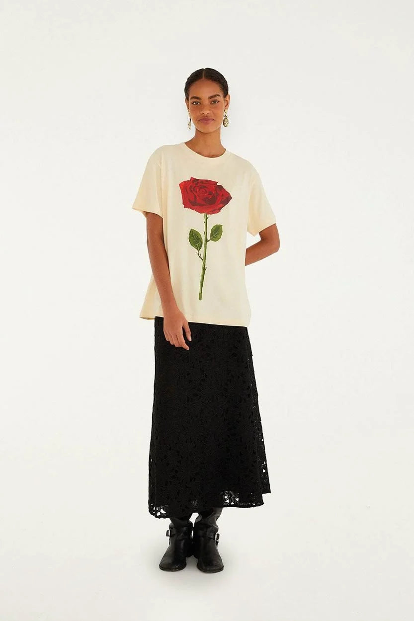 DIFFUSELY_Sand T-shirt - Sand