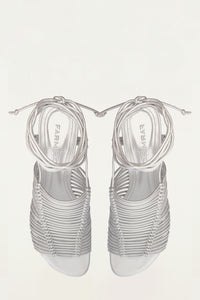 Silver Sandales - Silver