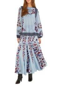 Blouse Marcelle Soft - Bleu