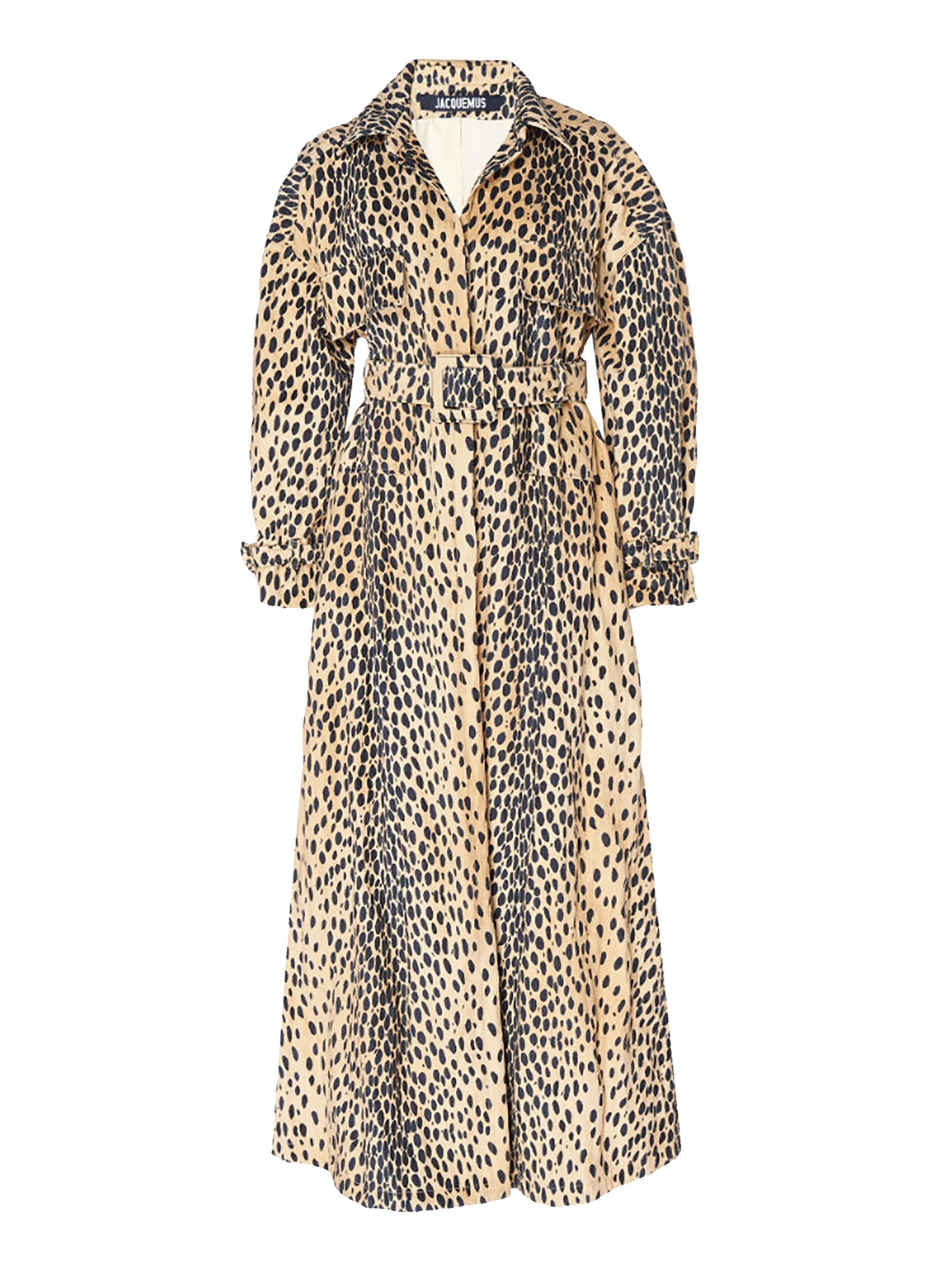 PRINT BROWN 5 LE MANTEAU THIKA