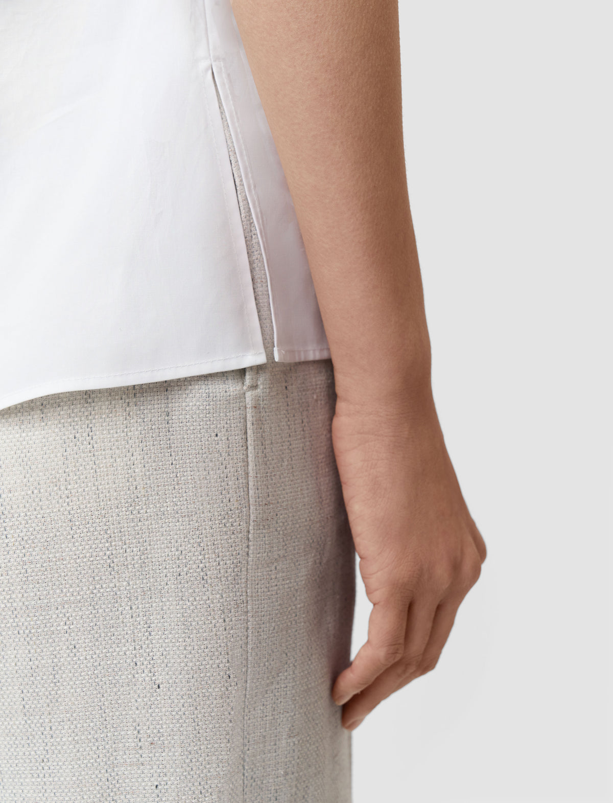 White Blouse - White