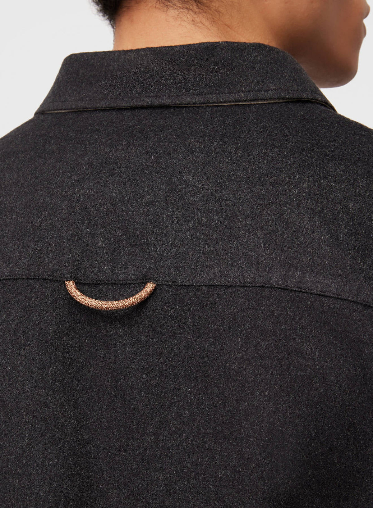 ANTHRACITE SHIRT JACKET