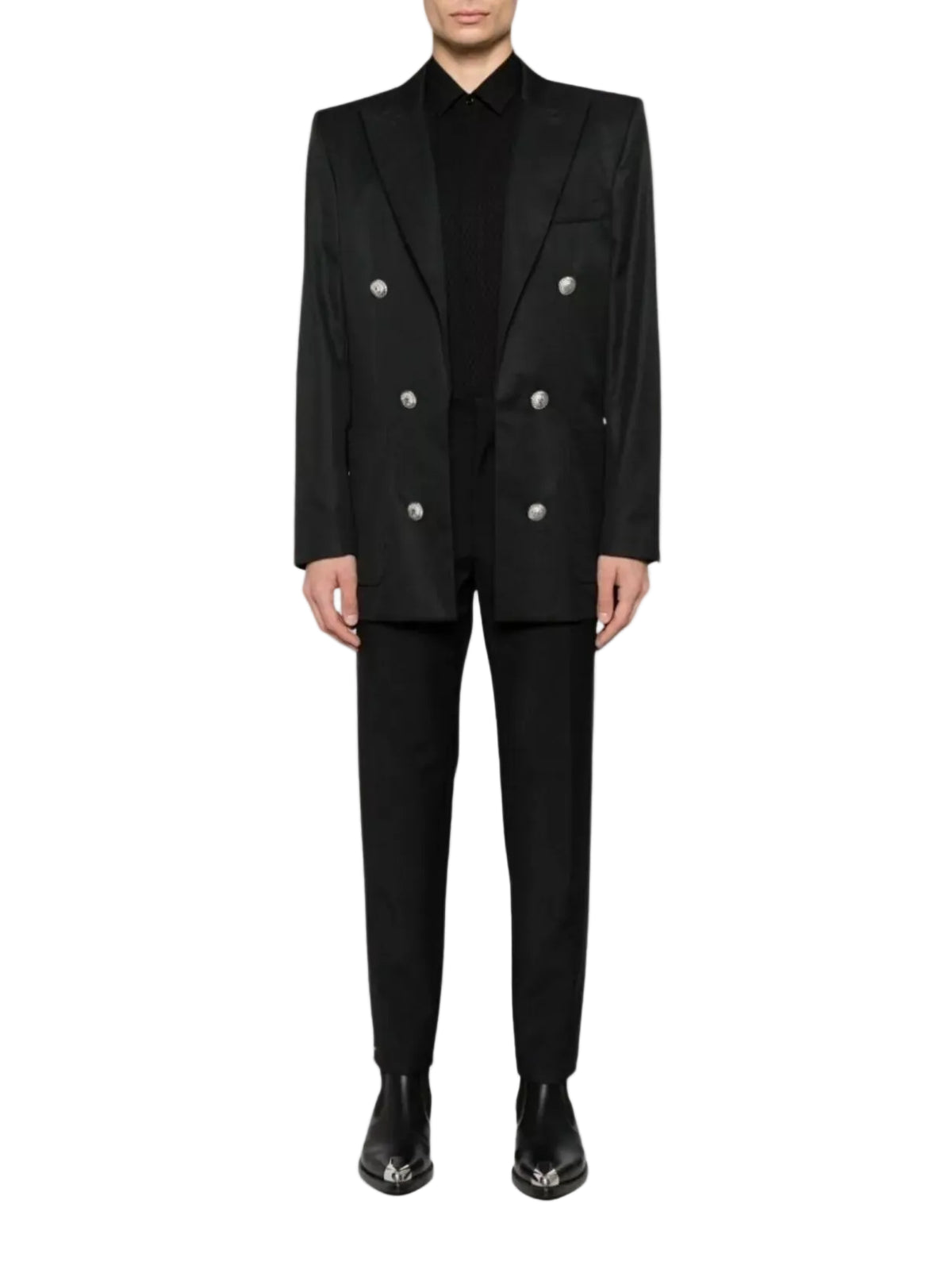 Veste à six boutons - Noir