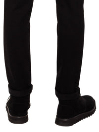 Bottines Kenzo Wave à lacets - Black