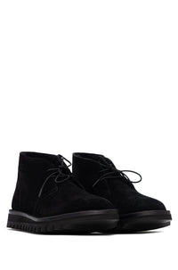 Kenzo Wave wool lace-up boots - Black