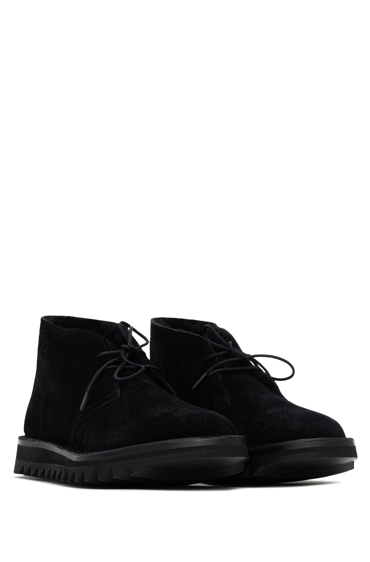 Kenzo Wave wool lace-up boots - Black
