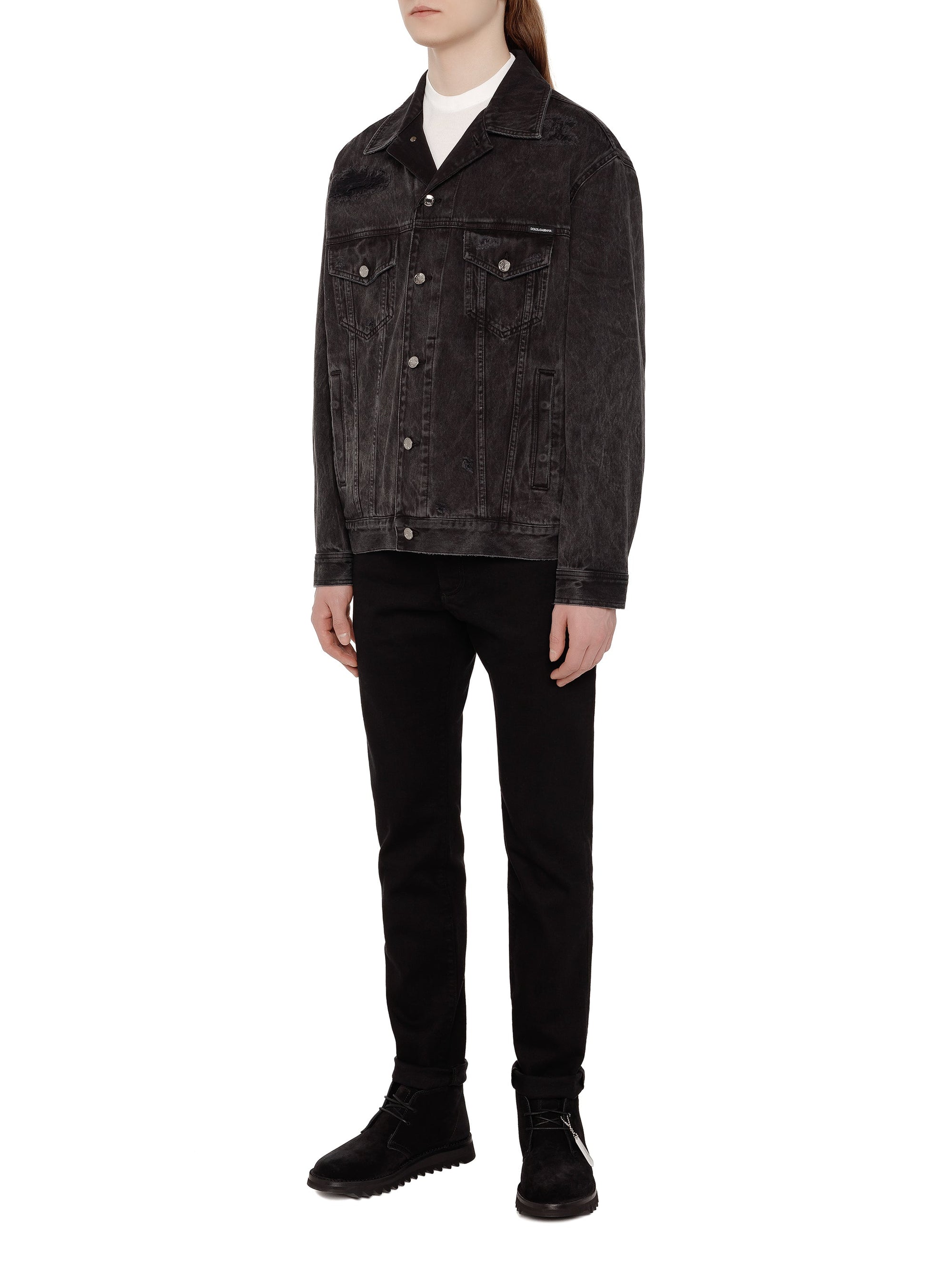 Bottines Kenzo Wave à lacets - Black