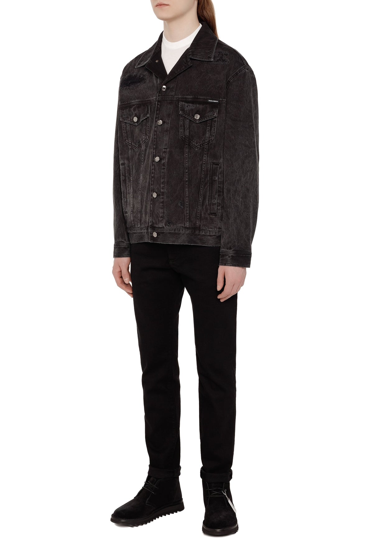 Kenzo Wave wool lace-up boots - Black