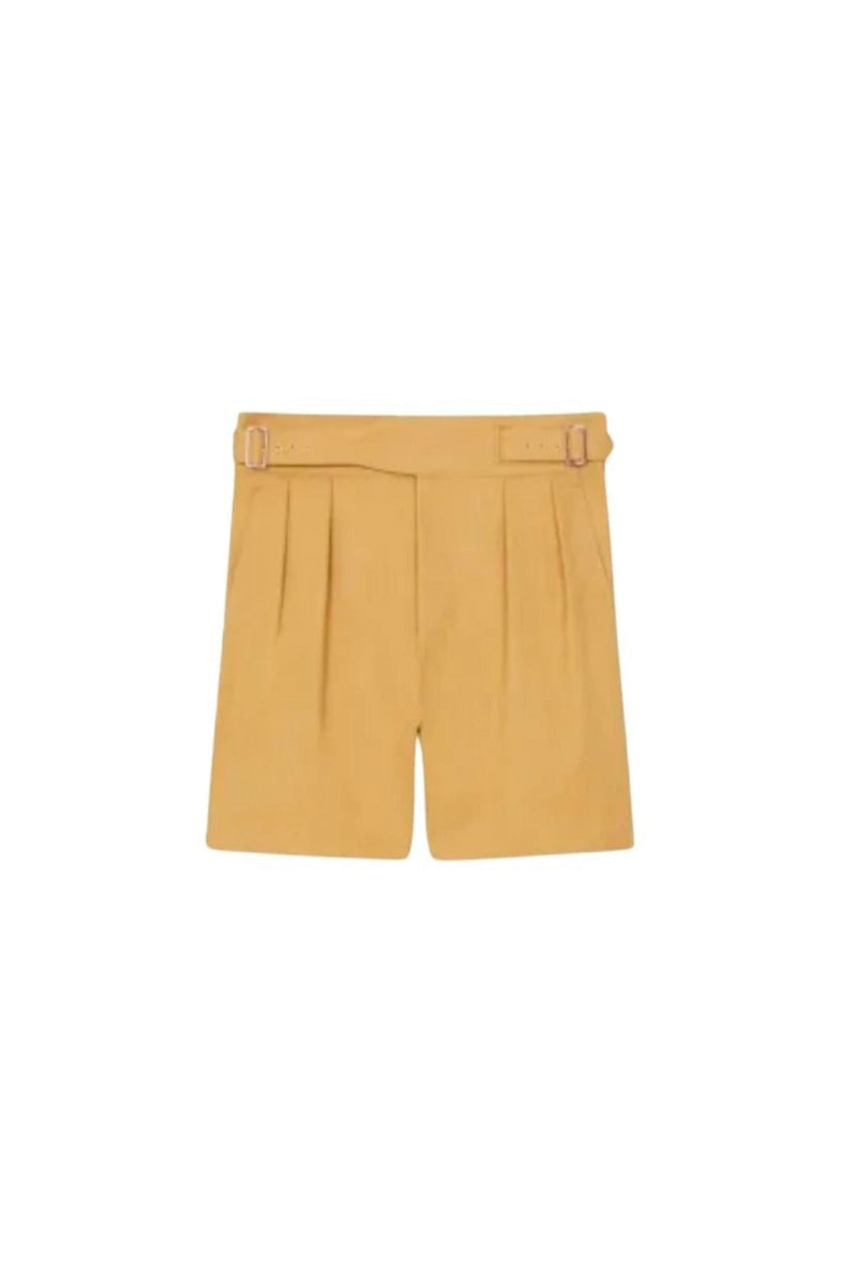 Short ceinturé - Beige