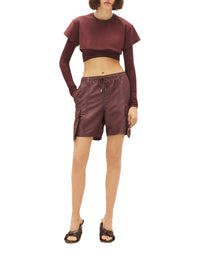 DARK BROWN LE DOUBLE TSHIRT