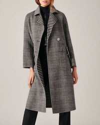 Manteau réversible Felicie en laine - Paloma Grey
