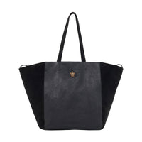 Cabas Félix en cuir - Noir